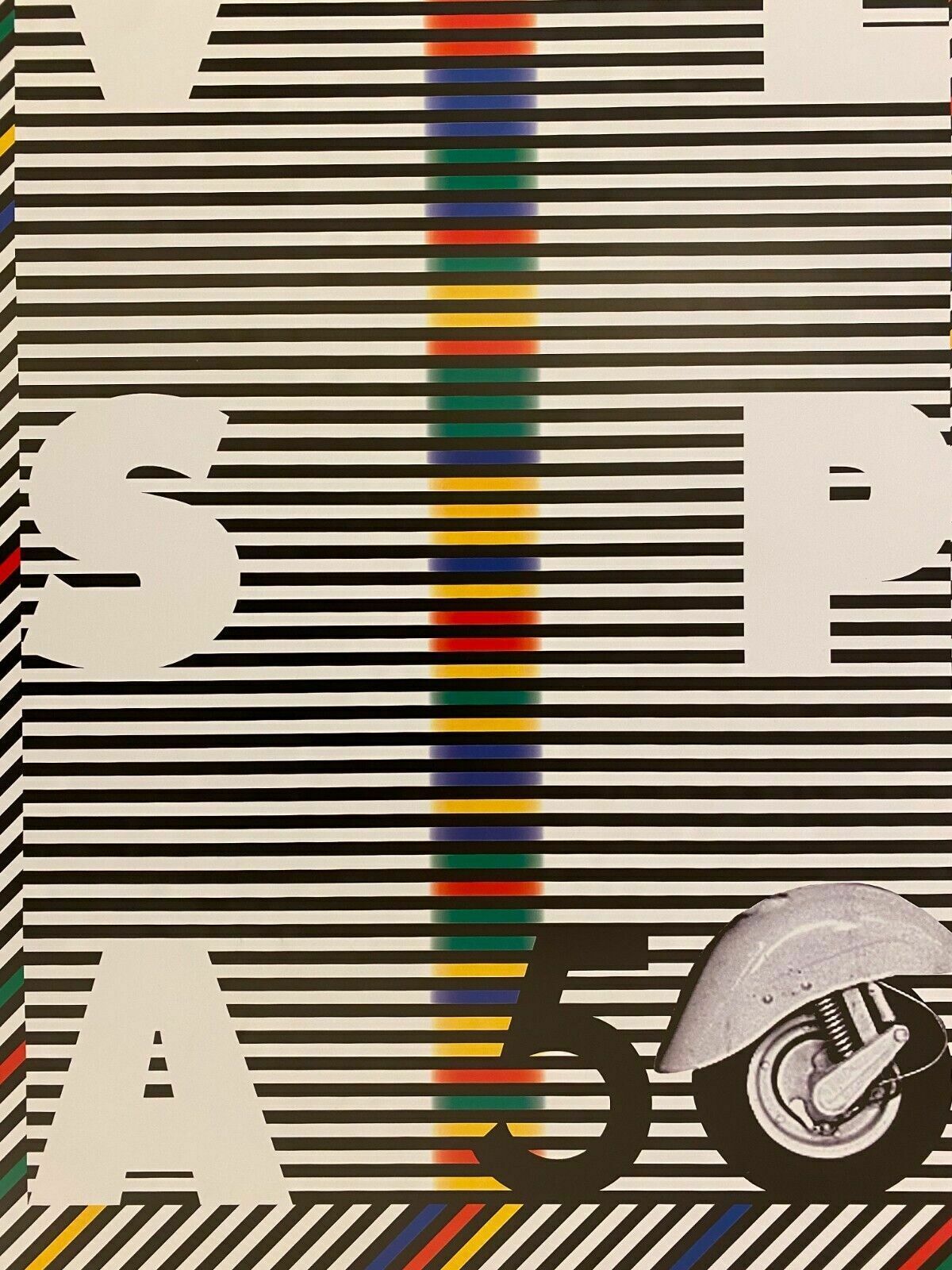 photo for sale Milton Glaser, 1996   50 Years Of Vespa   Original Advertising Poster