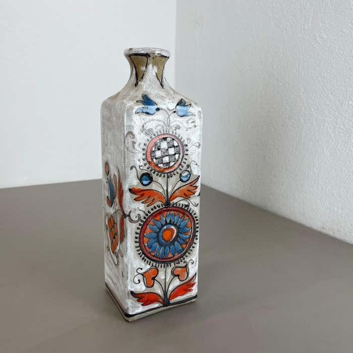 Unique Ceramic Studio Pottery Vase By Elio Schiavon Ceramics Padua Italy 1970s photo Home Decor