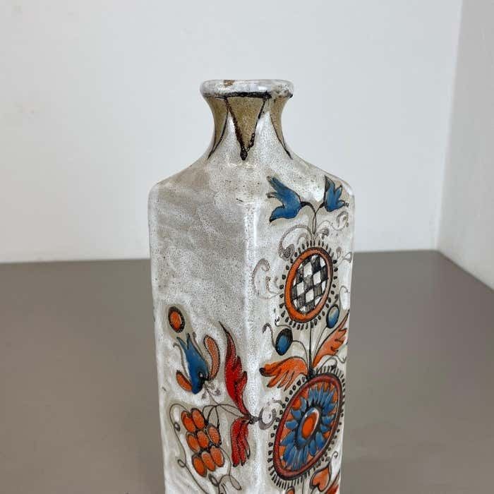Home Decor Unique Ceramic Studio Pottery Vase By Elio Schiavon Ceramics Padua Italy 1970s photo