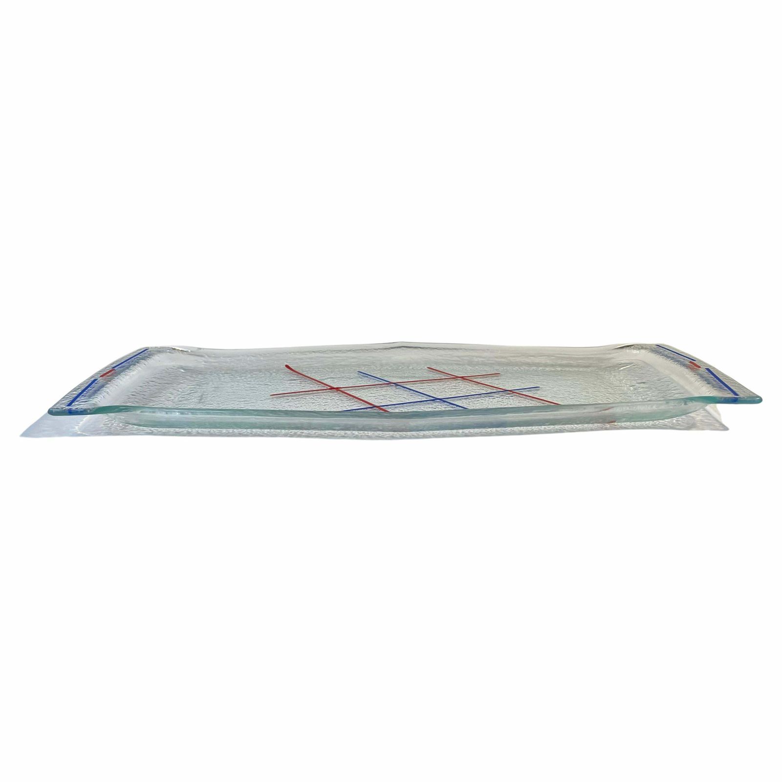 French Modernist Perfume Glass & Enamel Tray In The Style Of Mondrian photo Home Decor