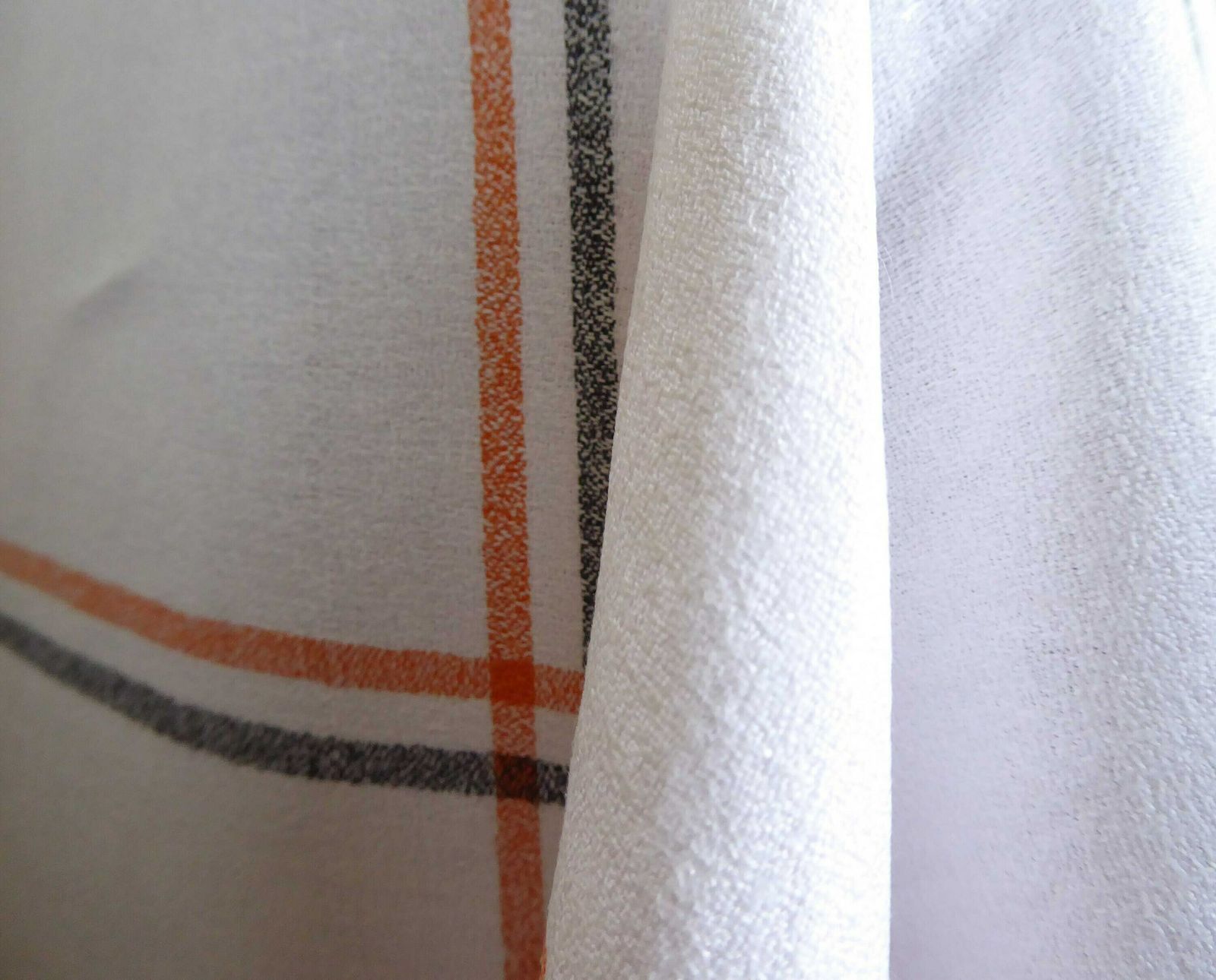 photo for sale French Tablecloth And 6 Napkins   Set Of Table Linen   Basque Linen   Vintage Linen   Striped Table Linen   Monogrammed Linen