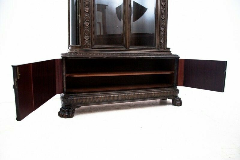 Display Case On Lion's Paws, Germany, Early 19th Century Of The Twentieth Century. photo Furniture