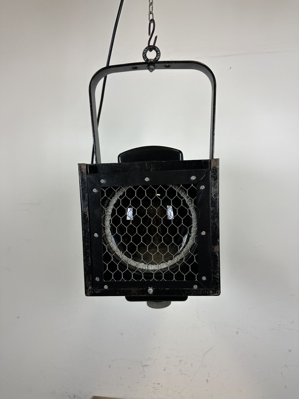 photo buy Vintage Black Theatre Spotlight, 1960s