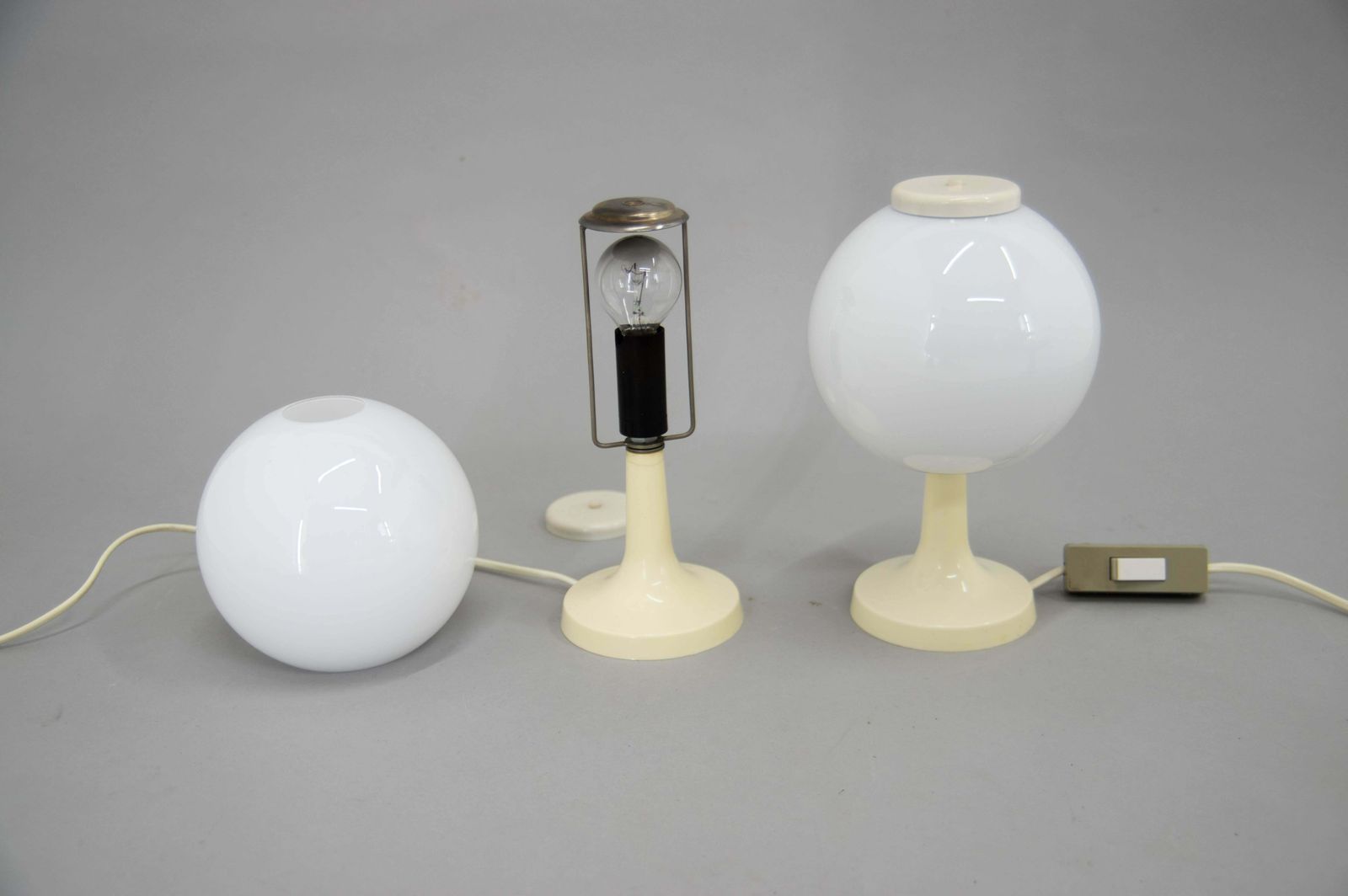 Set Of Two Table Lamps, Czechoslovakia, 1970s photo vinterior