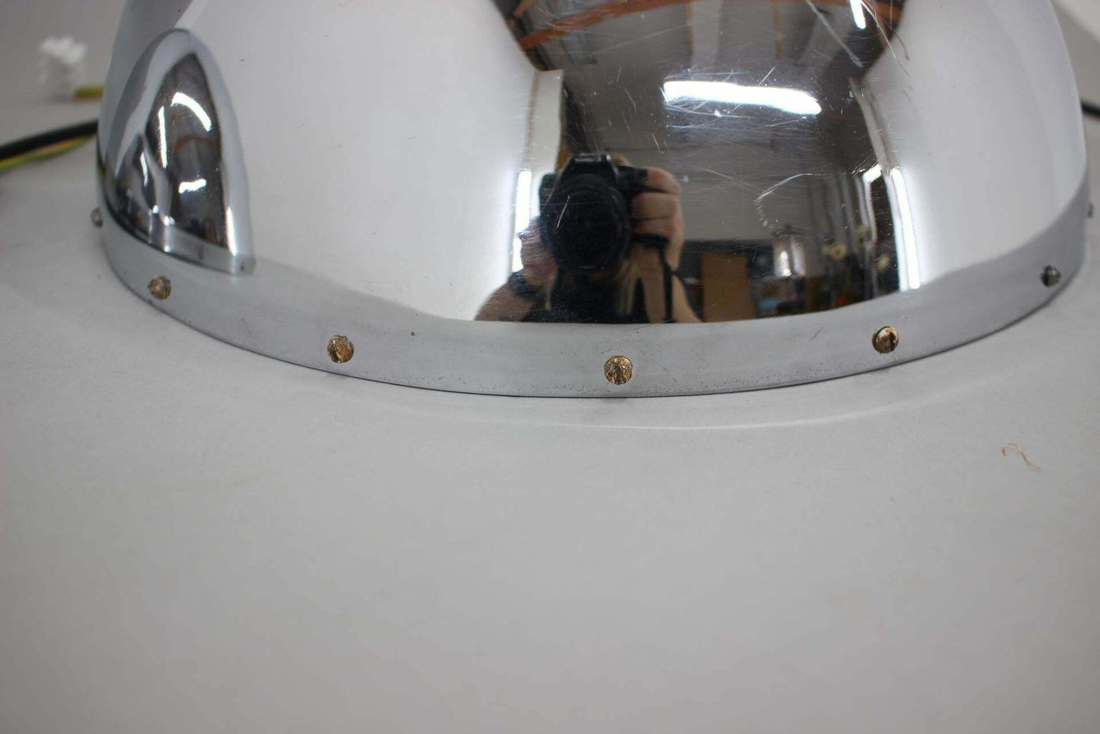 1930s Pair Of Exceptional Bauhaus Chrome Plated Wall Lamps/Scones, Czechoslovaki photo for sale