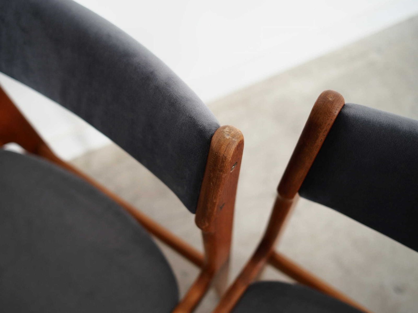 photo for sale Set Of Six Teak Chairs, Danish Design, 1960s, Production: Denmark