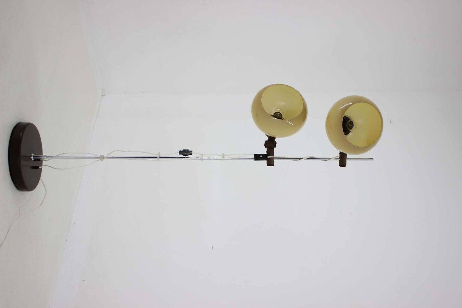 photo for sale 1970s Floor Lamp With Plastic Lamp Shades, Hungary