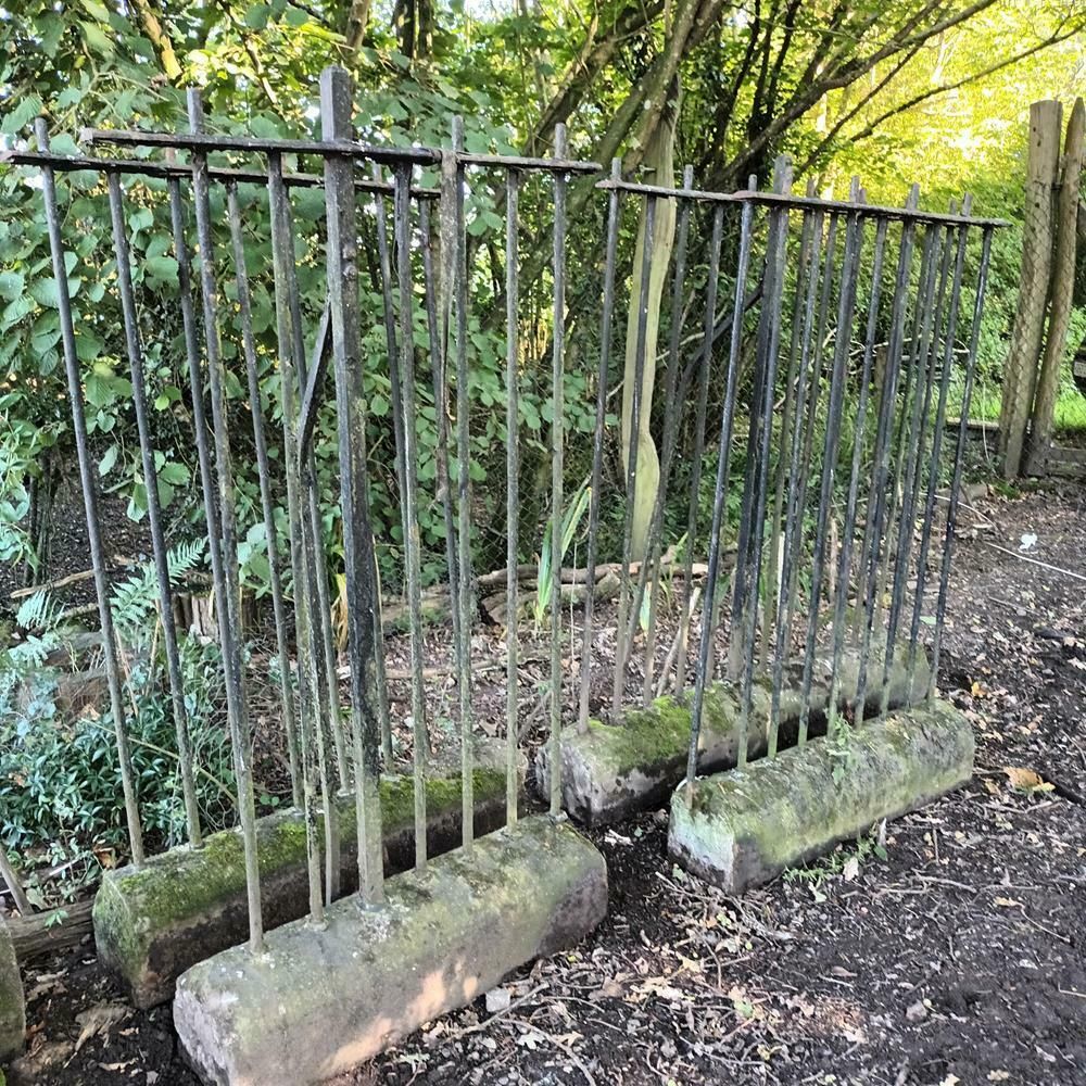 A Run Of Victorian Iron Railings photo buy