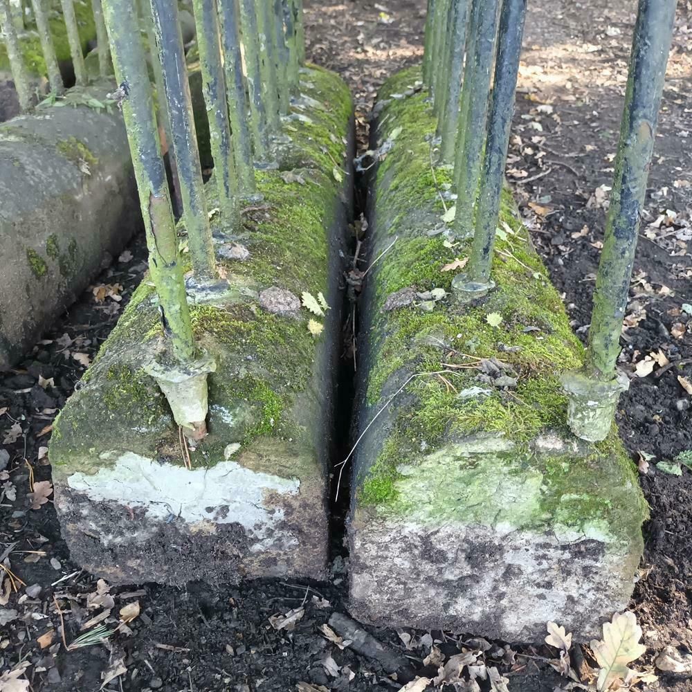 photo buy A Run Of Victorian Iron Railings