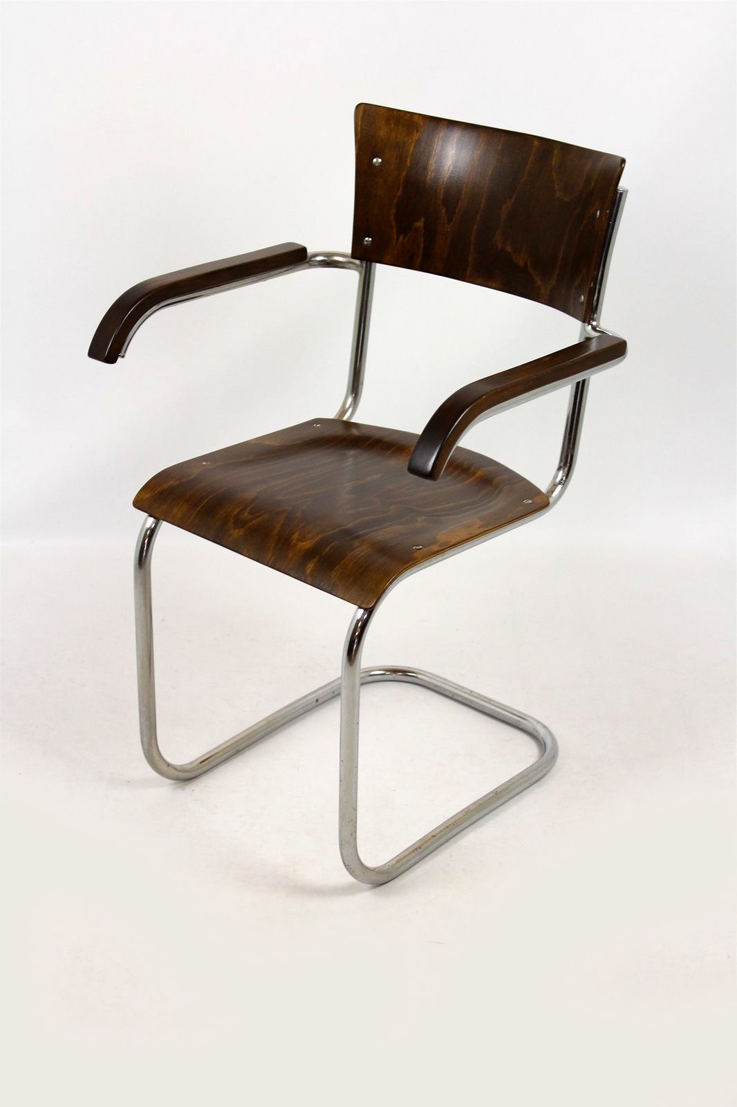 Fn 6 Cantilever Chair By Mart Stam For Mücke Melder, 1930s photo vintage