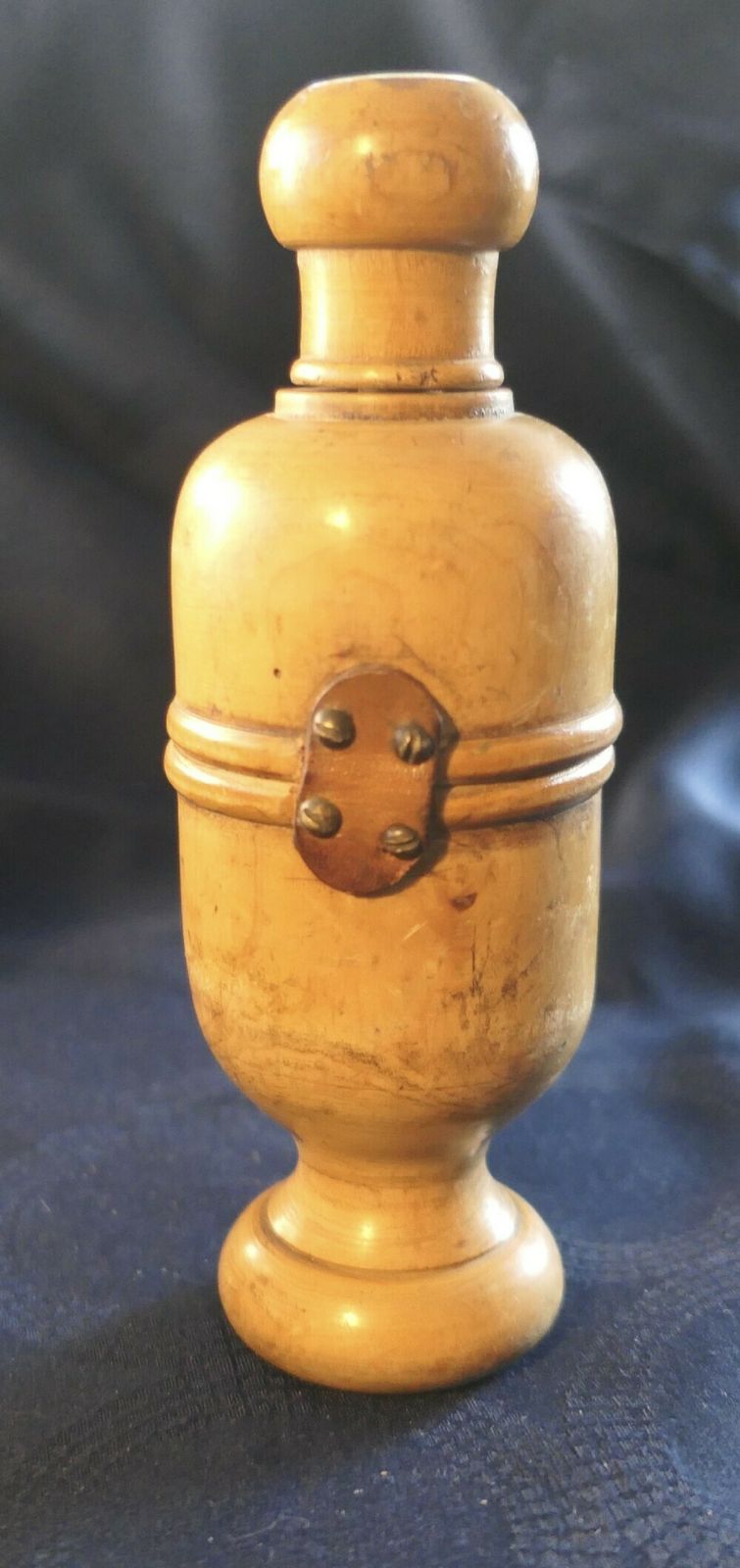 Treen Wine Bottle Corker Or Cork Compressor