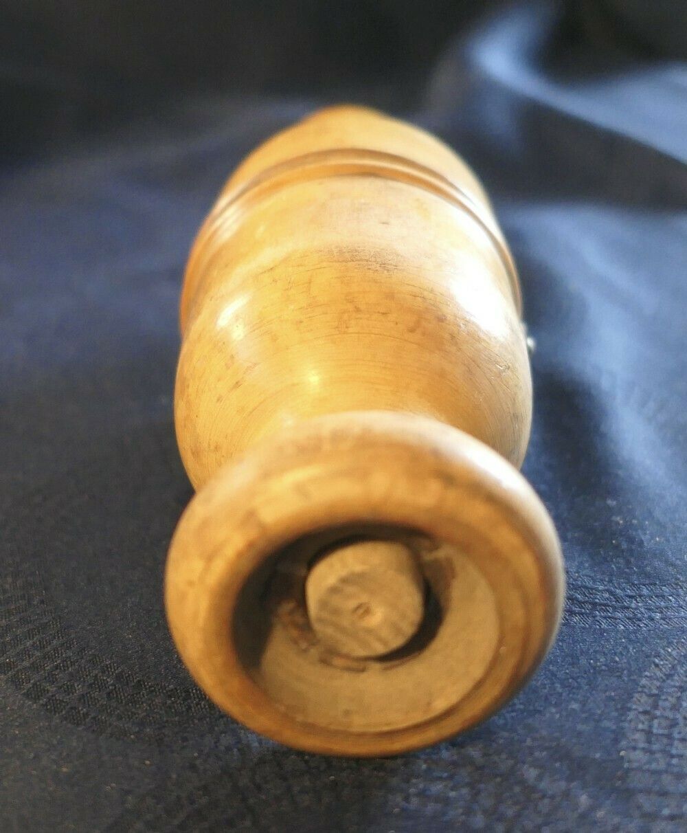 Treen Wine Bottle Corker Or Cork Compressor photo for sale