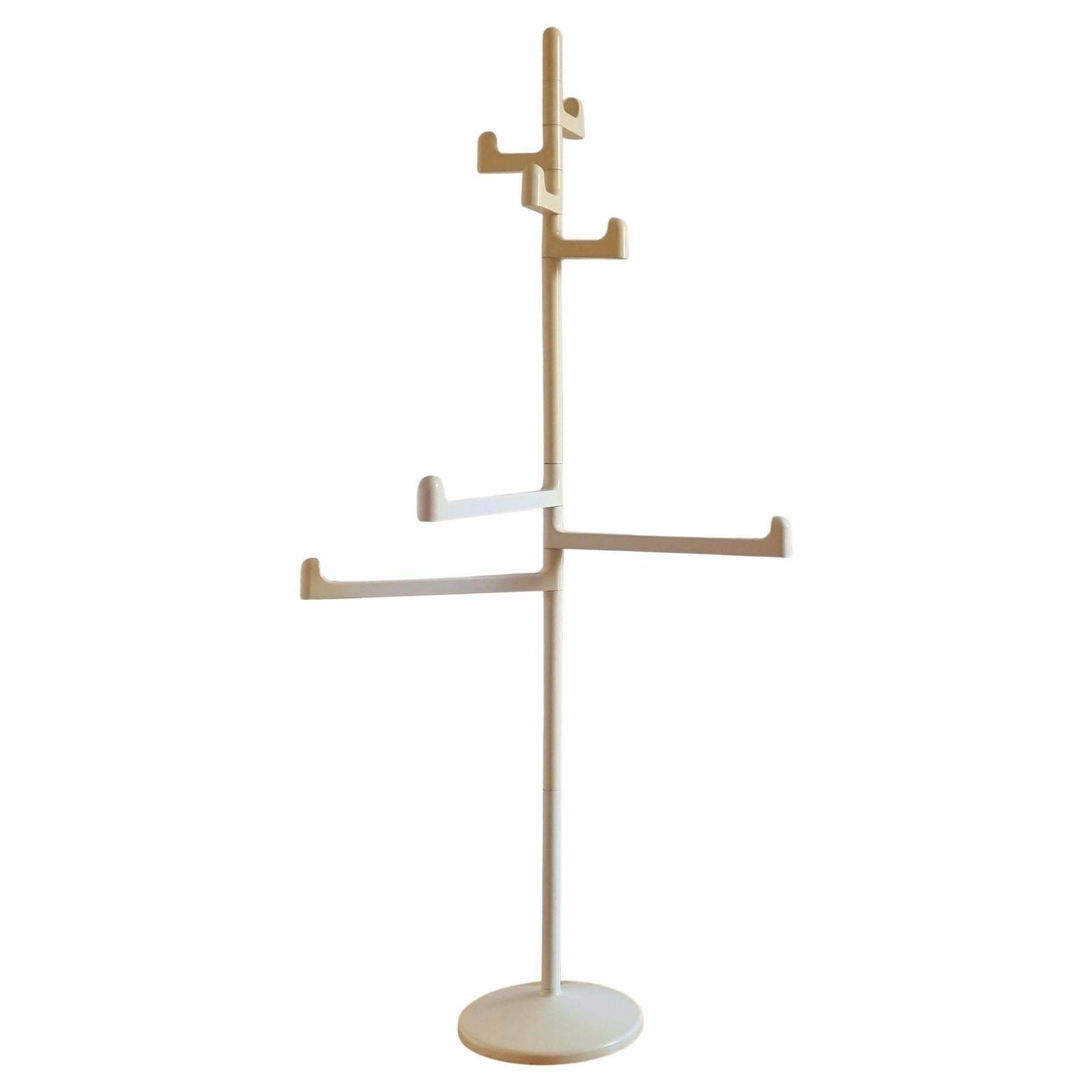 Midcentury Floor Coat Rack Gedy, Makio Hasuike, Italy, 1970s