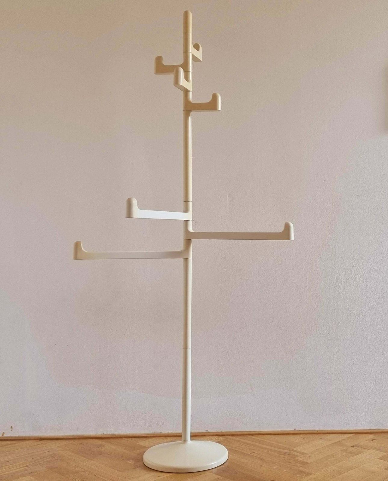 Midcentury Floor Coat Rack Gedy, Makio Hasuike, Italy, 1970s photo vinterior