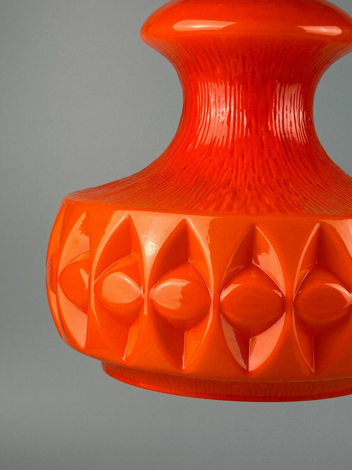 60s 70s Peill & Putzler Hanging Lamp Ceiling Lamp Glass Space Design Lamp photo 257.0