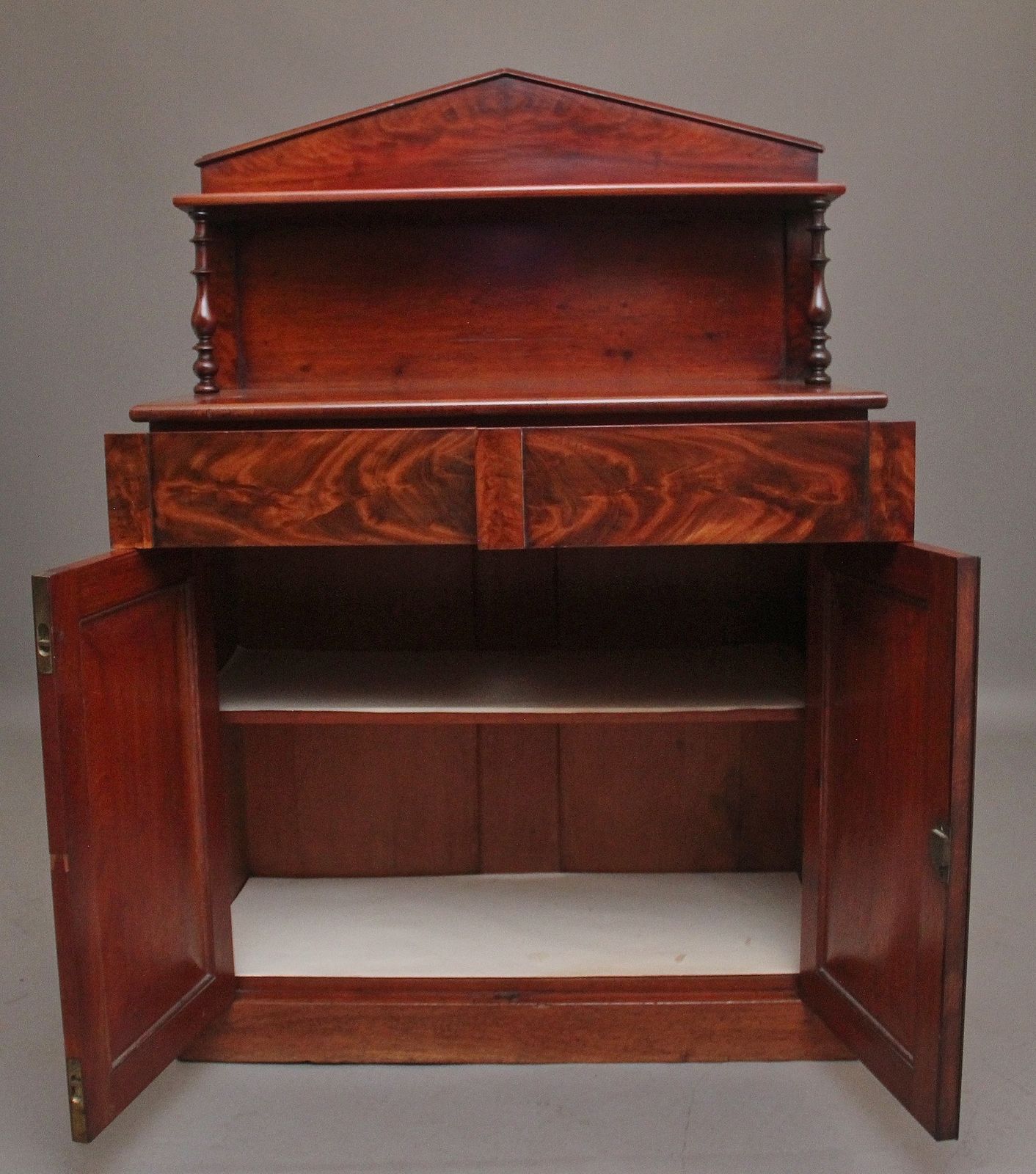 19th Century Mahogany Side Cabinet photo for sale
