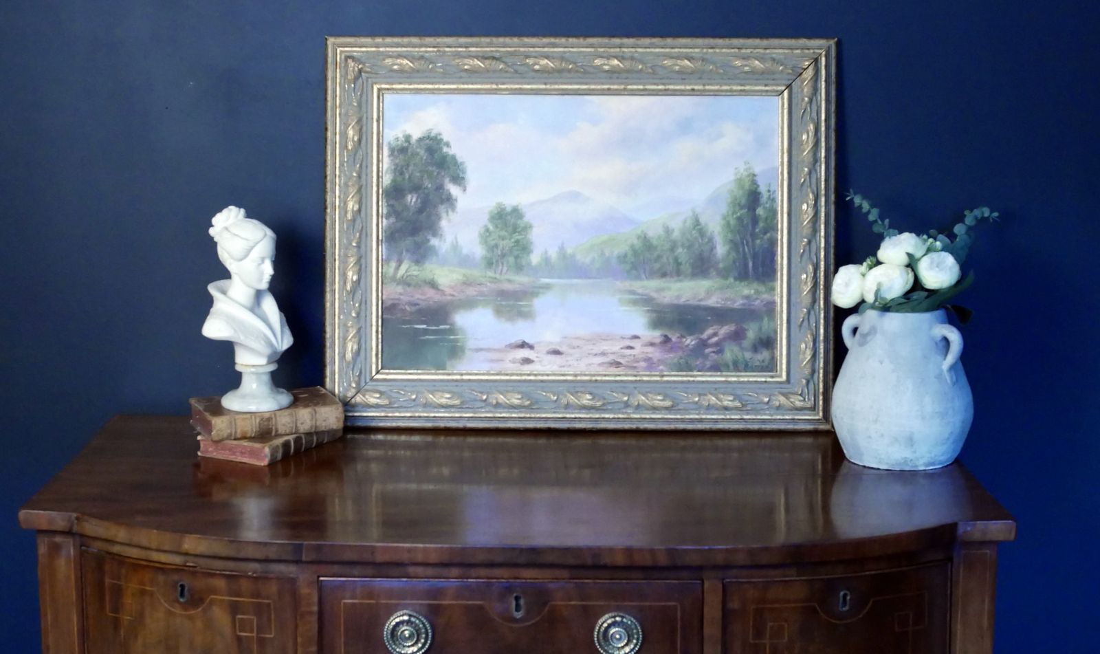 Original Vinatage Oil Landscape Painting