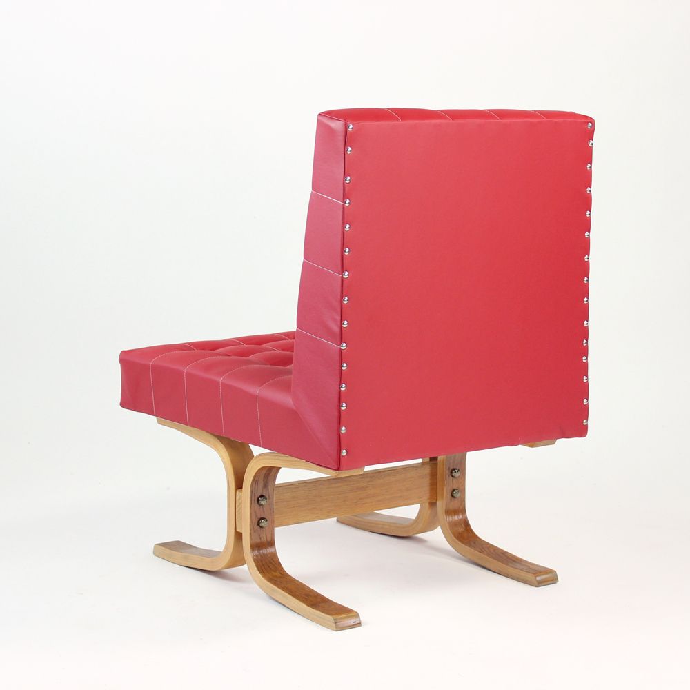 Midcentury Lounge Chair Bratislava By Jindrich Volak For Drevopodnik Holesov, 1960s photo Furniture