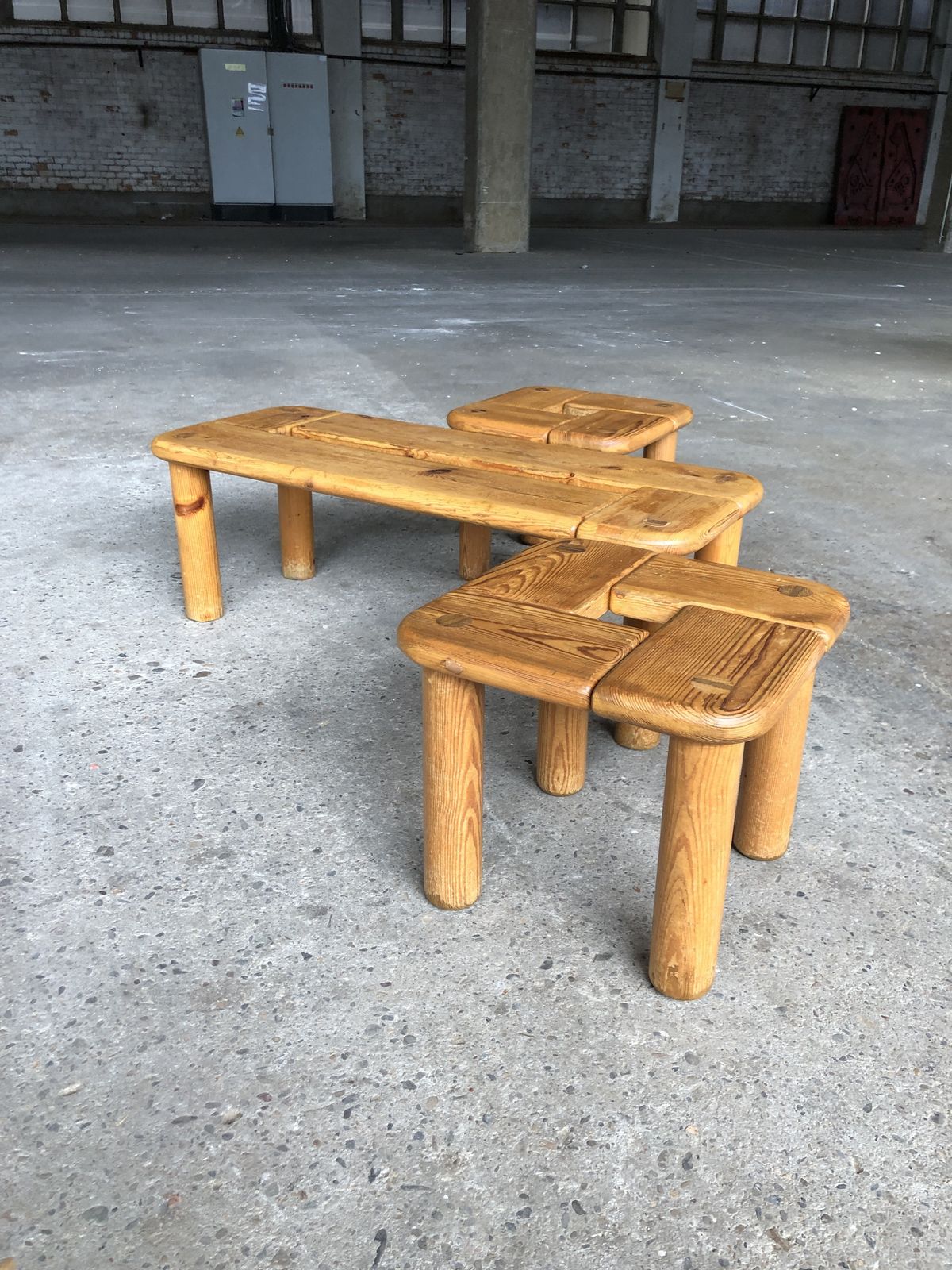 Finnish Coffee Tables By Olof Ottelin For Stockmann, 1958, Set Of 3 photo vintage