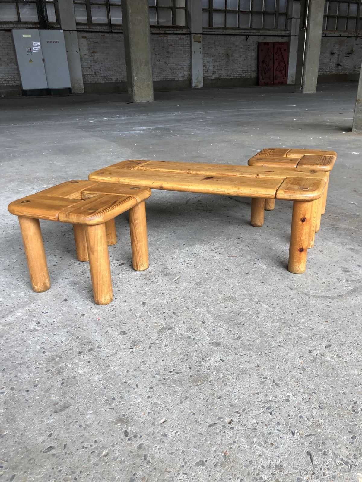 1250.0 Finnish Coffee Tables By Olof Ottelin For Stockmann, 1958, Set Of 3 photo