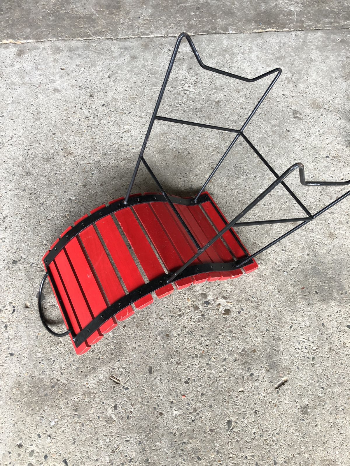 Playful Dining Chairs With Wooden Slats, 1960s, Set Of 5 photo furniture