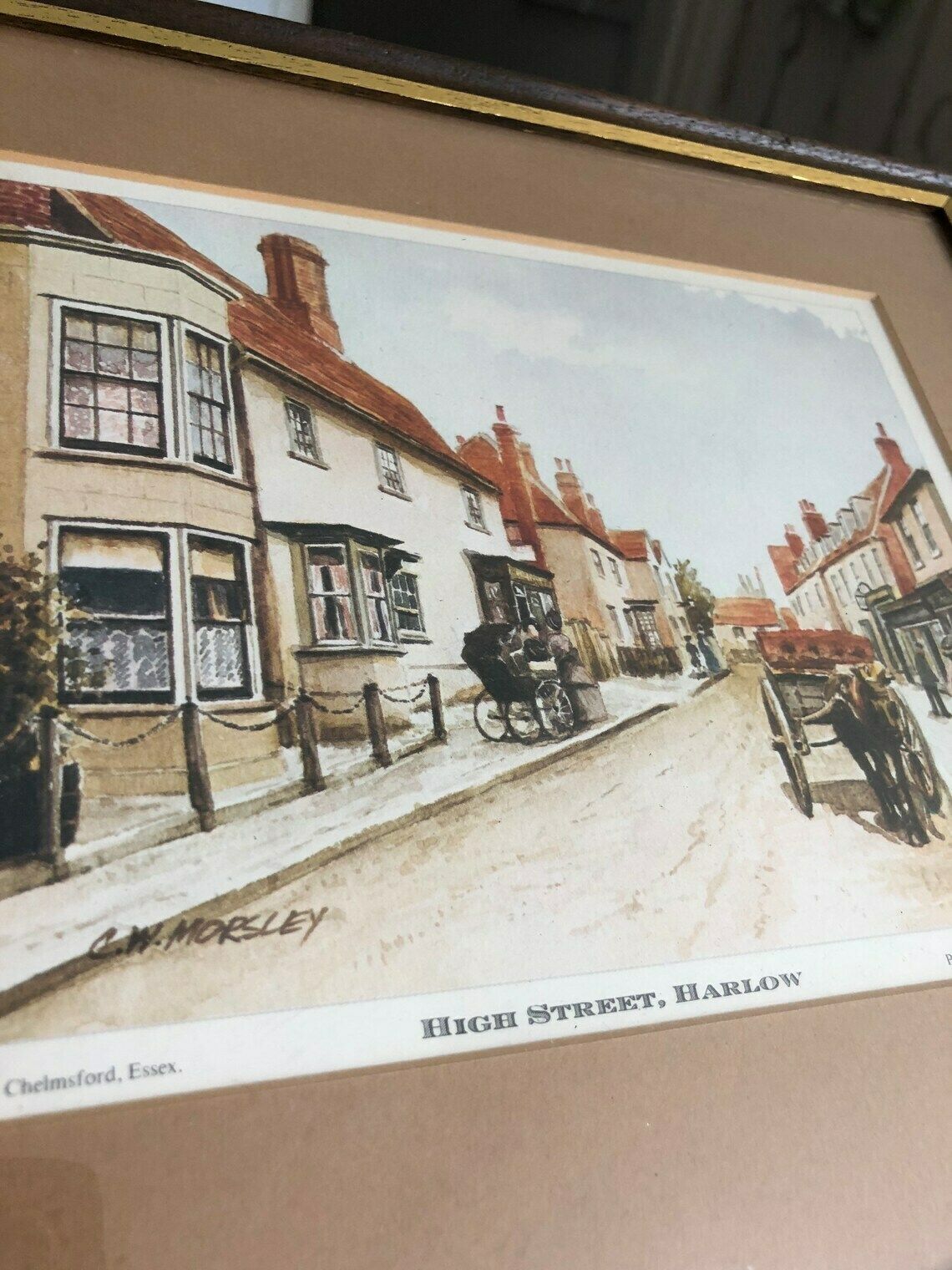 Set Of 11 Framed Essex Prints By C W Morsley Printed By Medici Society   Gp Groves   Chelmsford Framed (Ll) photo 65.0