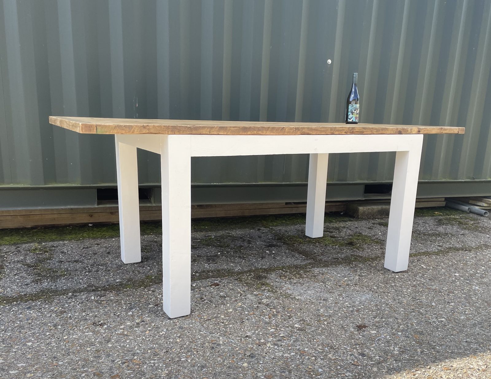 Rustic Dinning Table, 21st Century photo vintage