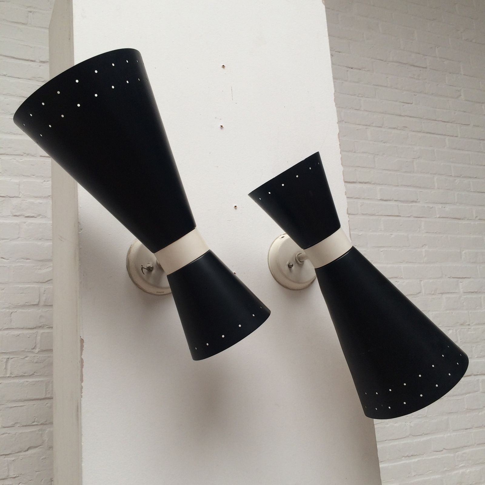 Elegant Wall Lamps By Stilnovo, Anno 1950s, Set Of 2