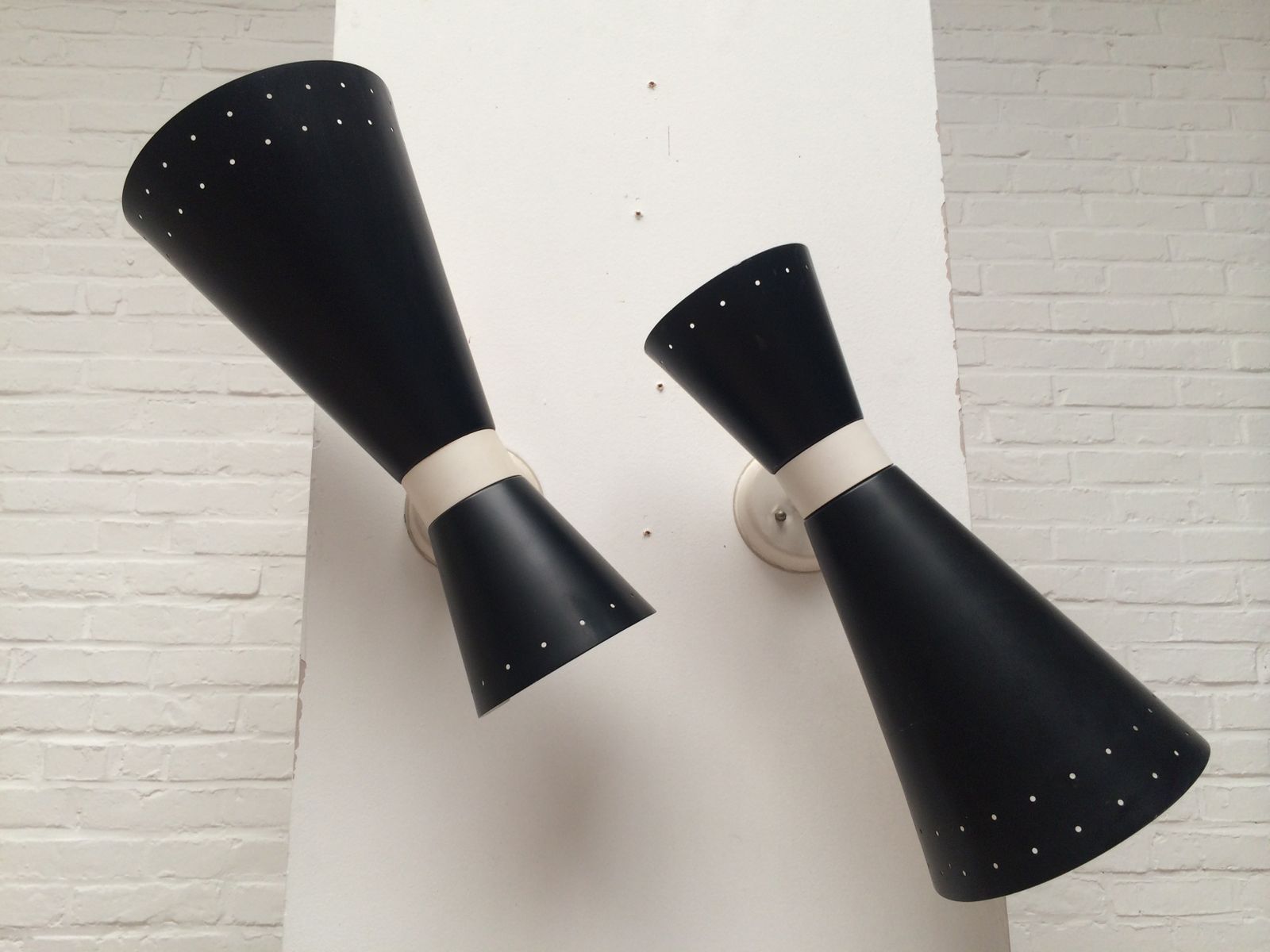 Elegant Wall Lamps By Stilnovo, Anno 1950s, Set Of 2 photo buy