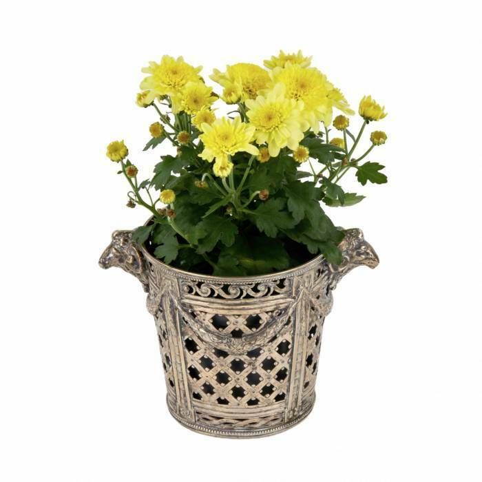 Silver Flower Pots. Schwarz & Steiner. Vienna, 1902 1918