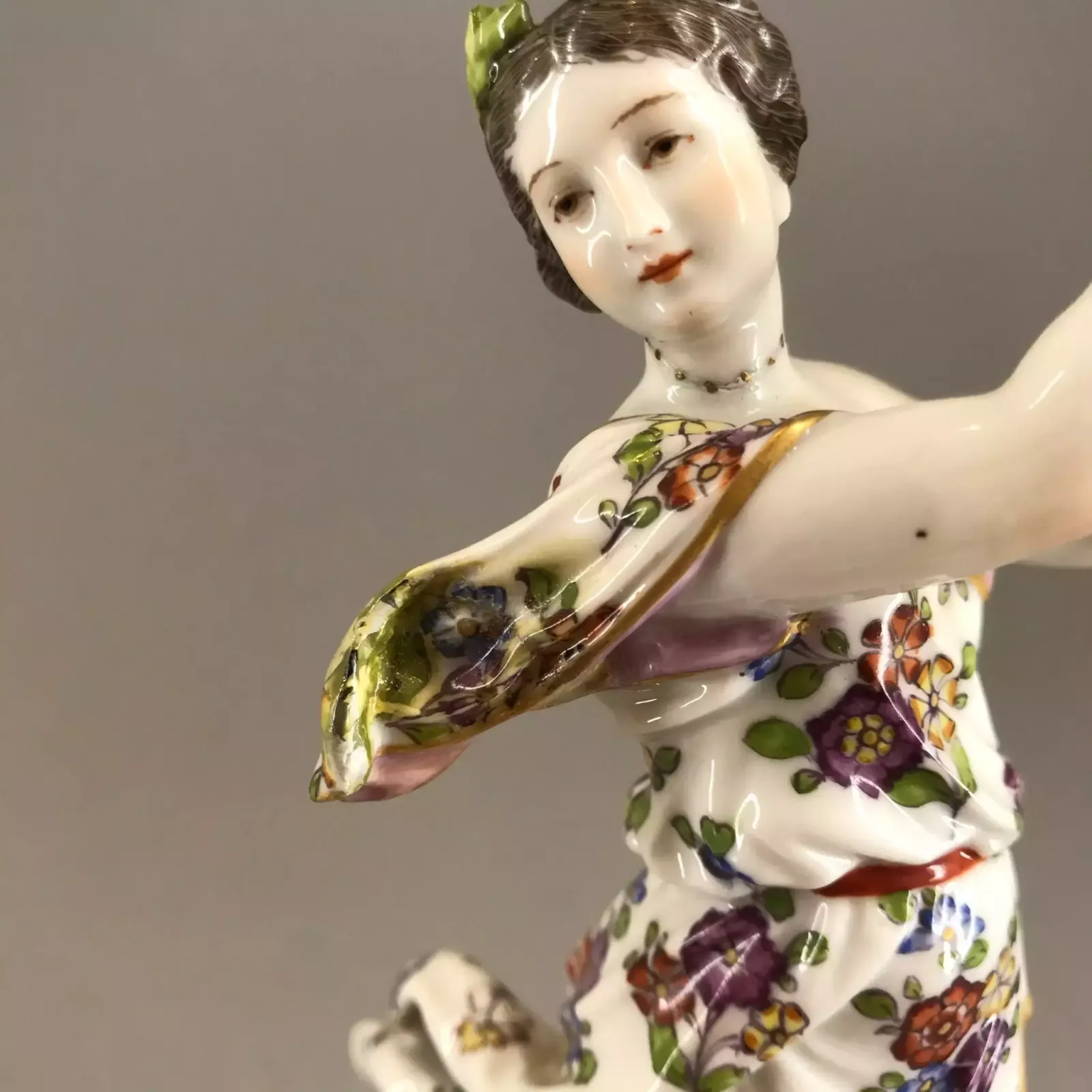 "Girl With A Tambourine" Oswald Lorenz photo furniture