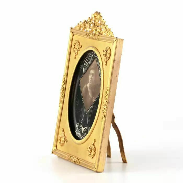 Photo Frame Of Gilded Bronze In The Style Of Neoclassicism photo furniture
