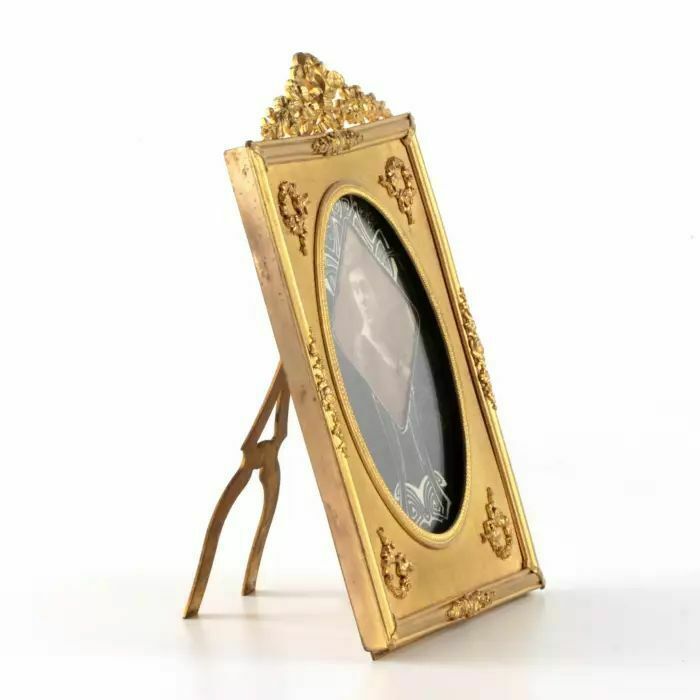 Photo Frame Of Gilded Bronze In The Style Of Neoclassicism photo 342.0