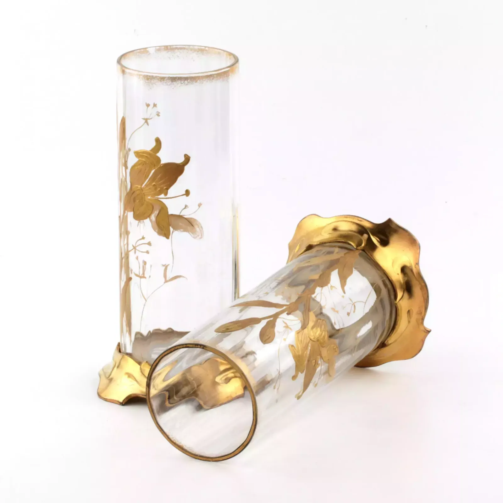 Pair Of Art Nouveau Vases, 1800s photo furniture