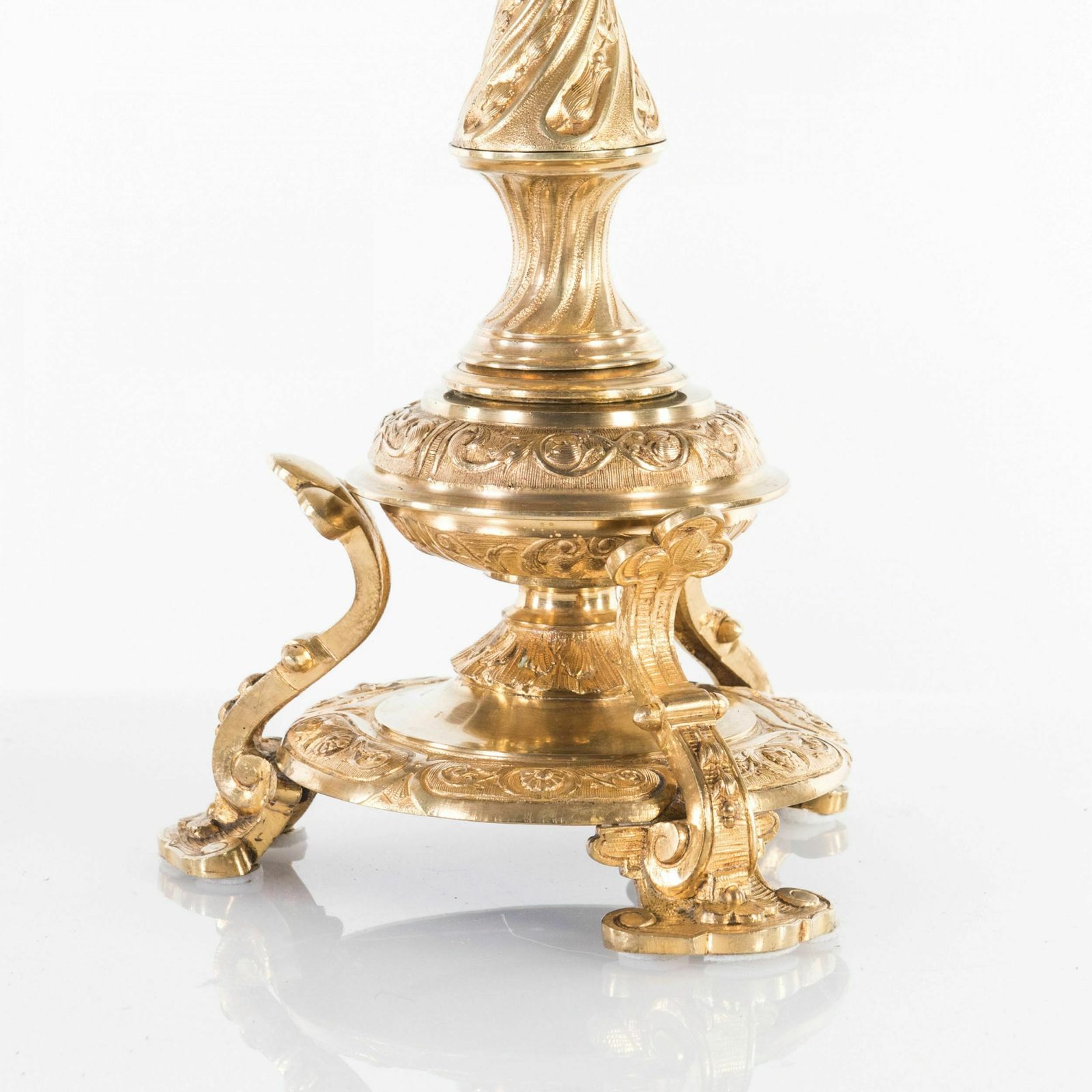 A Pair Of Bronze Candelabra. Russia photo furniture