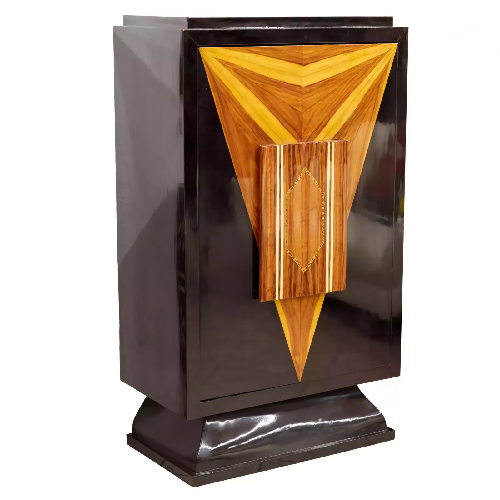 Large, Vertical Bar In Art Deco Style, With A Swivel Display Case. 20th Century. photo 4104.0