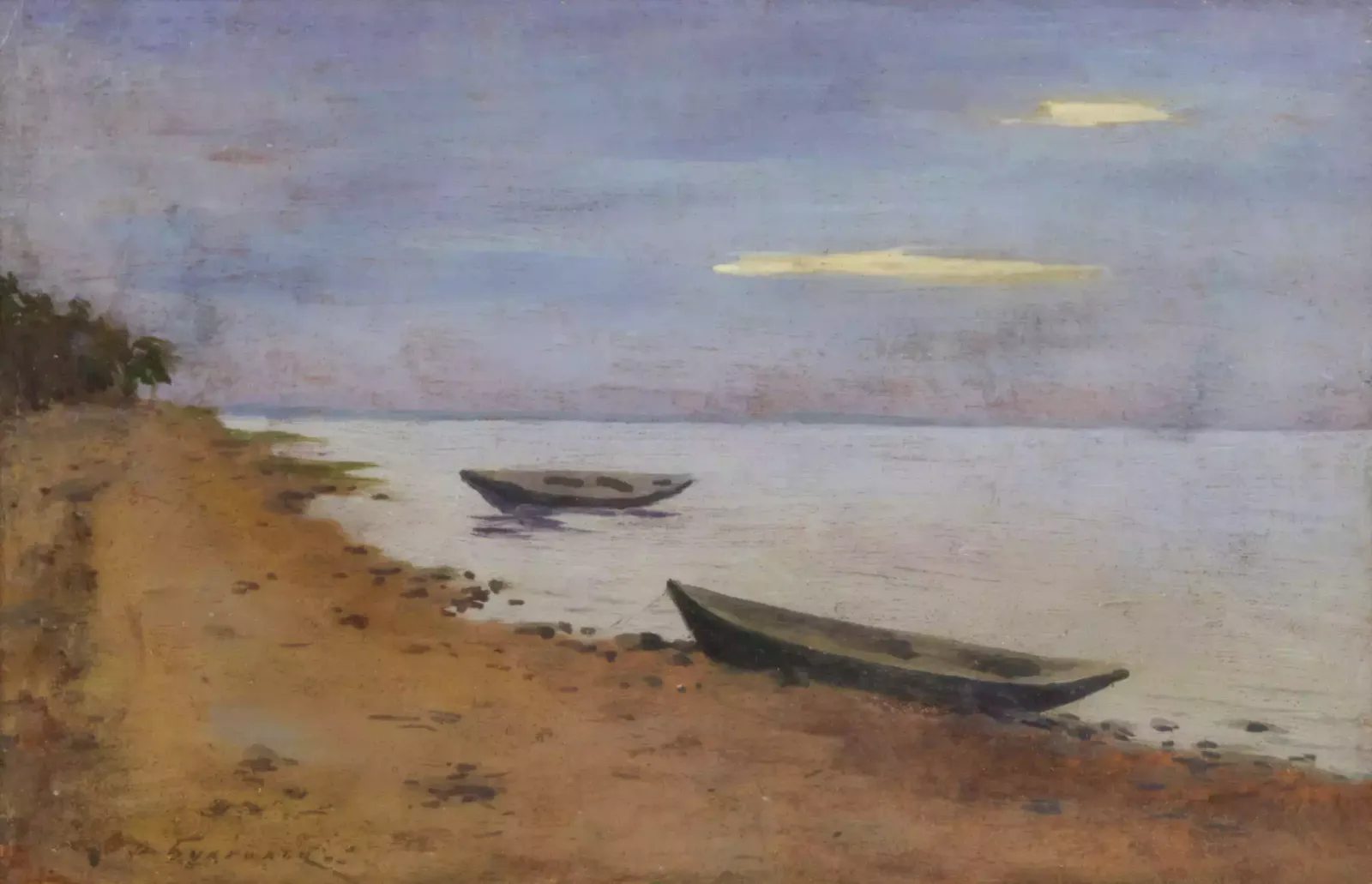 F.F. Buchholz. Seascape. On The Seashore. photo Art