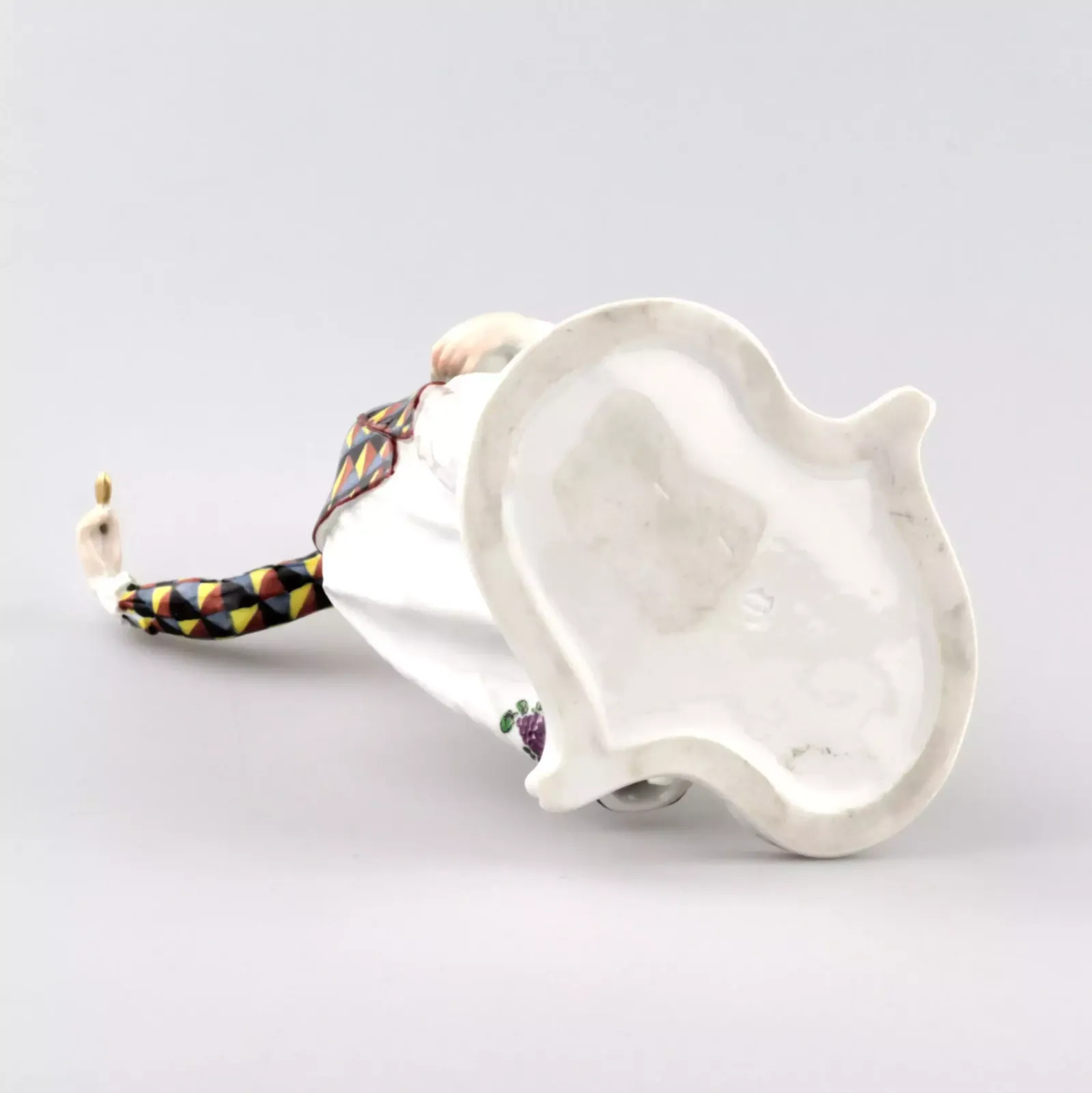 Porcelain Figurine Columbine With A Saucer. Nymphenburg. Germany. The Beginning Of The 20th Century. photo furniture