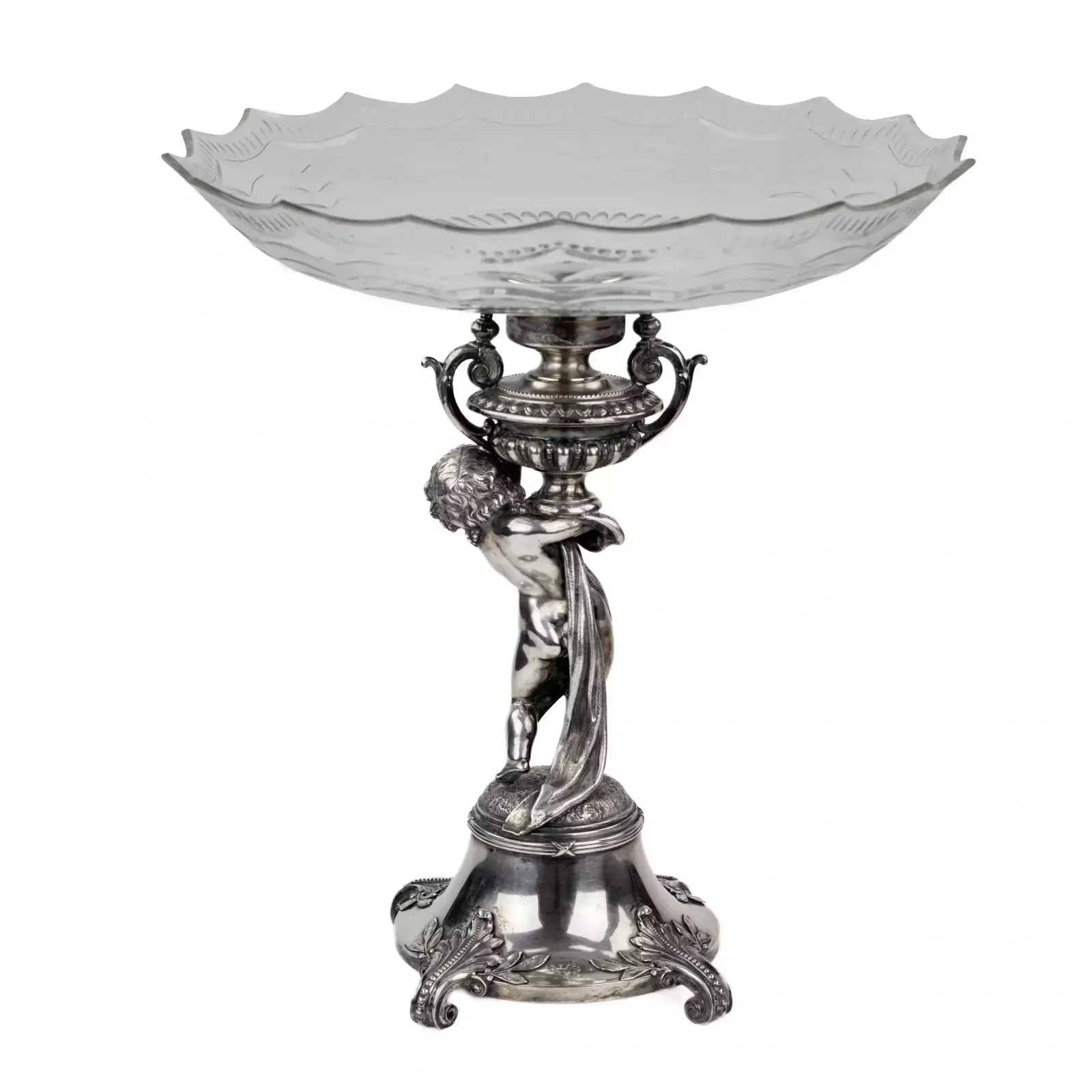 photo furniture An Impressive, Fruity Vase From The Finnish Master Faberge Victor Aarne. Vyborg. 1923