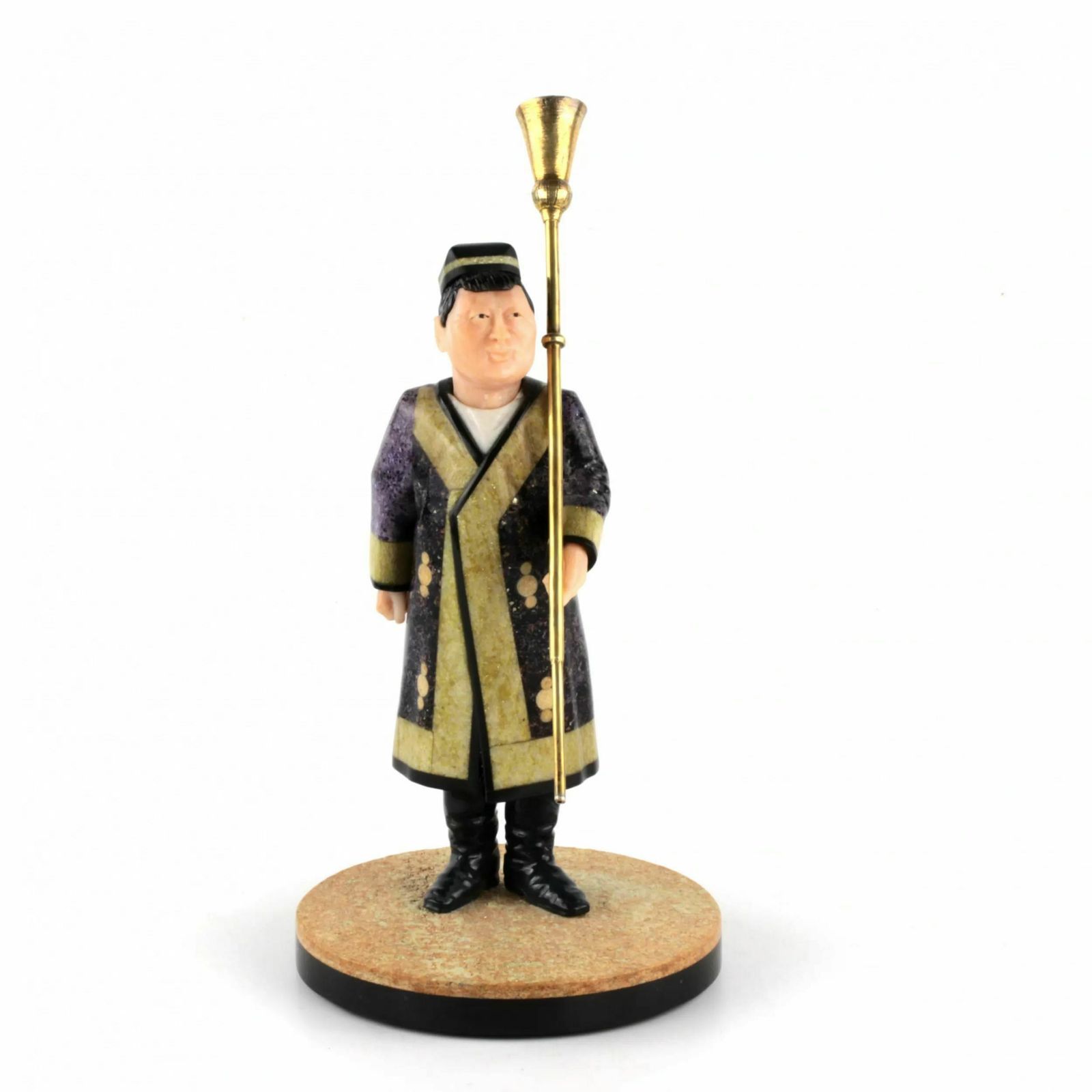 Figurine Of An Uzbek In National Costume With Kornai photo furniture