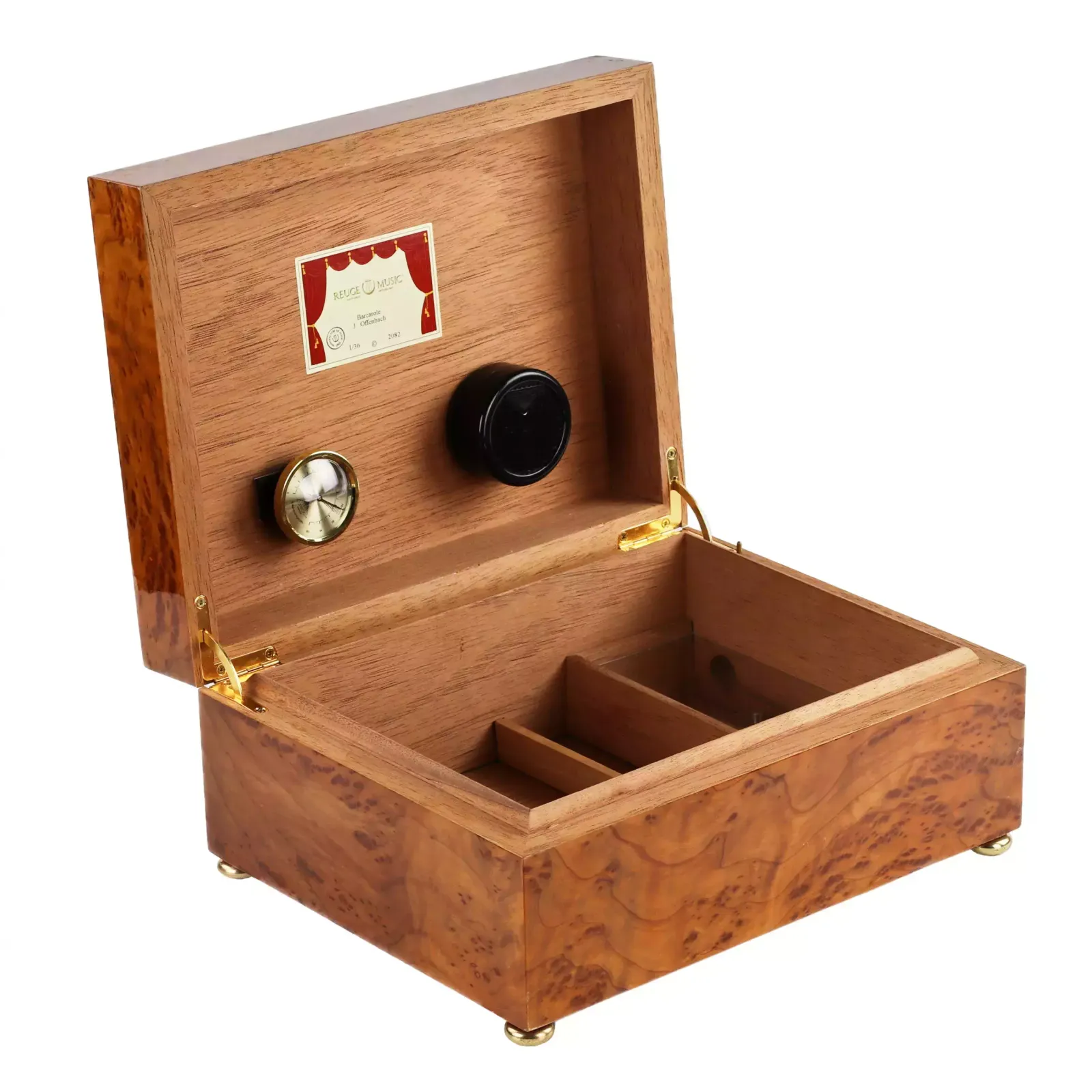 Humidor With Musical Mechanism By Reuge Music. photo 1282.0