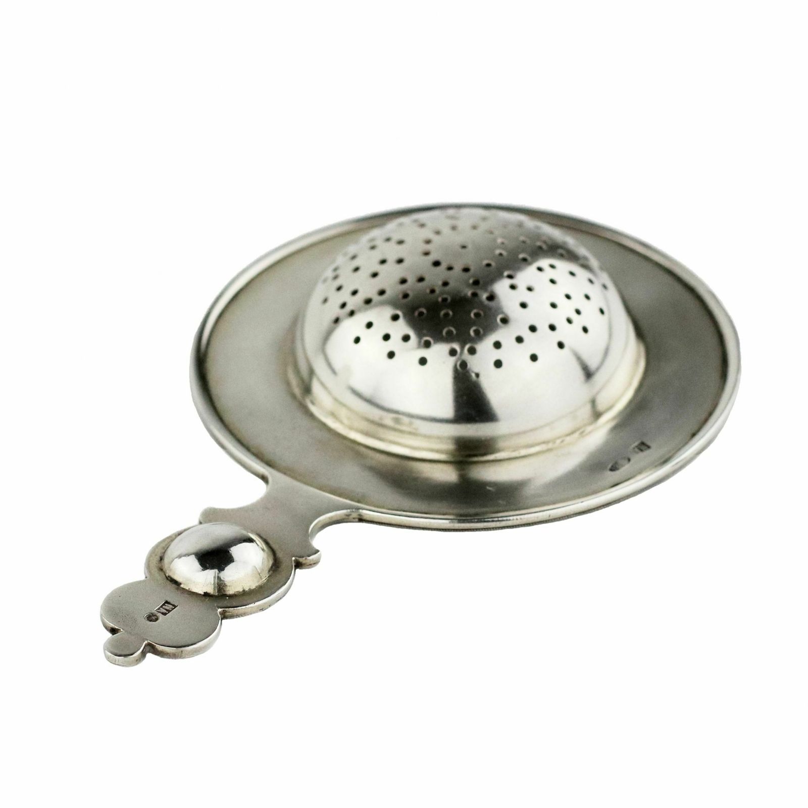 Russian Silver Tea Strainer, With Enamel Decor, In The Spirit Of Russian Art Nouveau photo 1026.0