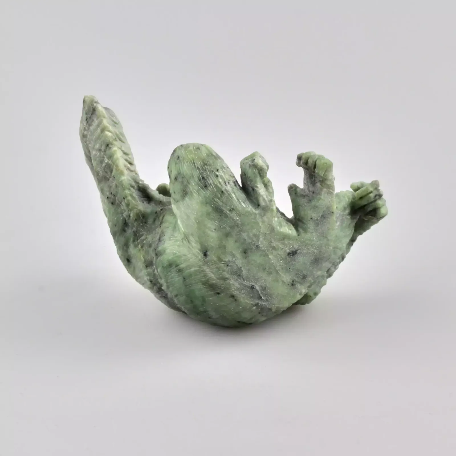 Stone Cut Miniature Orangutan In Faberge Style photo Art