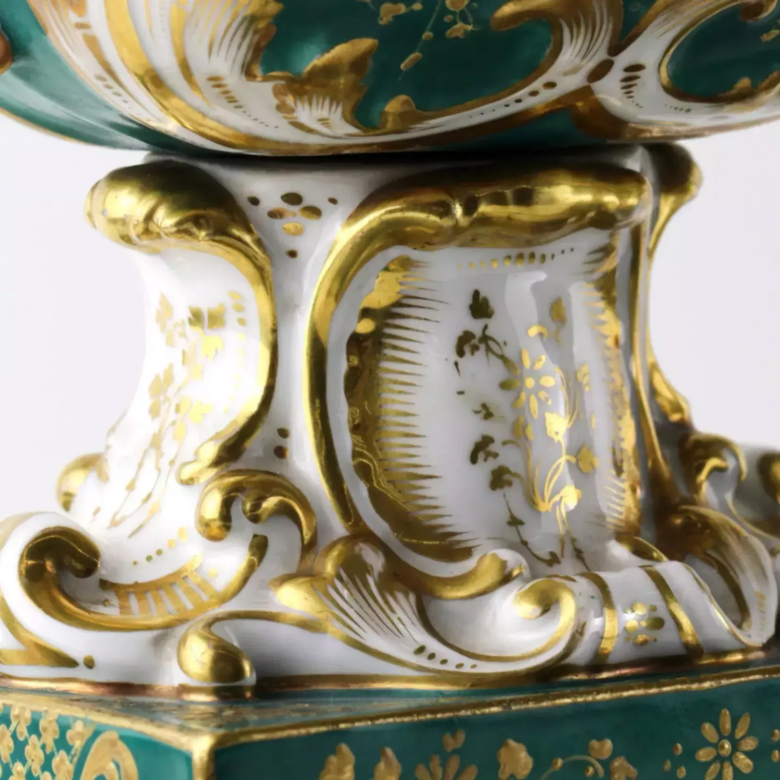 Pair Of Vases Gallant Age., 1800s photo for sale