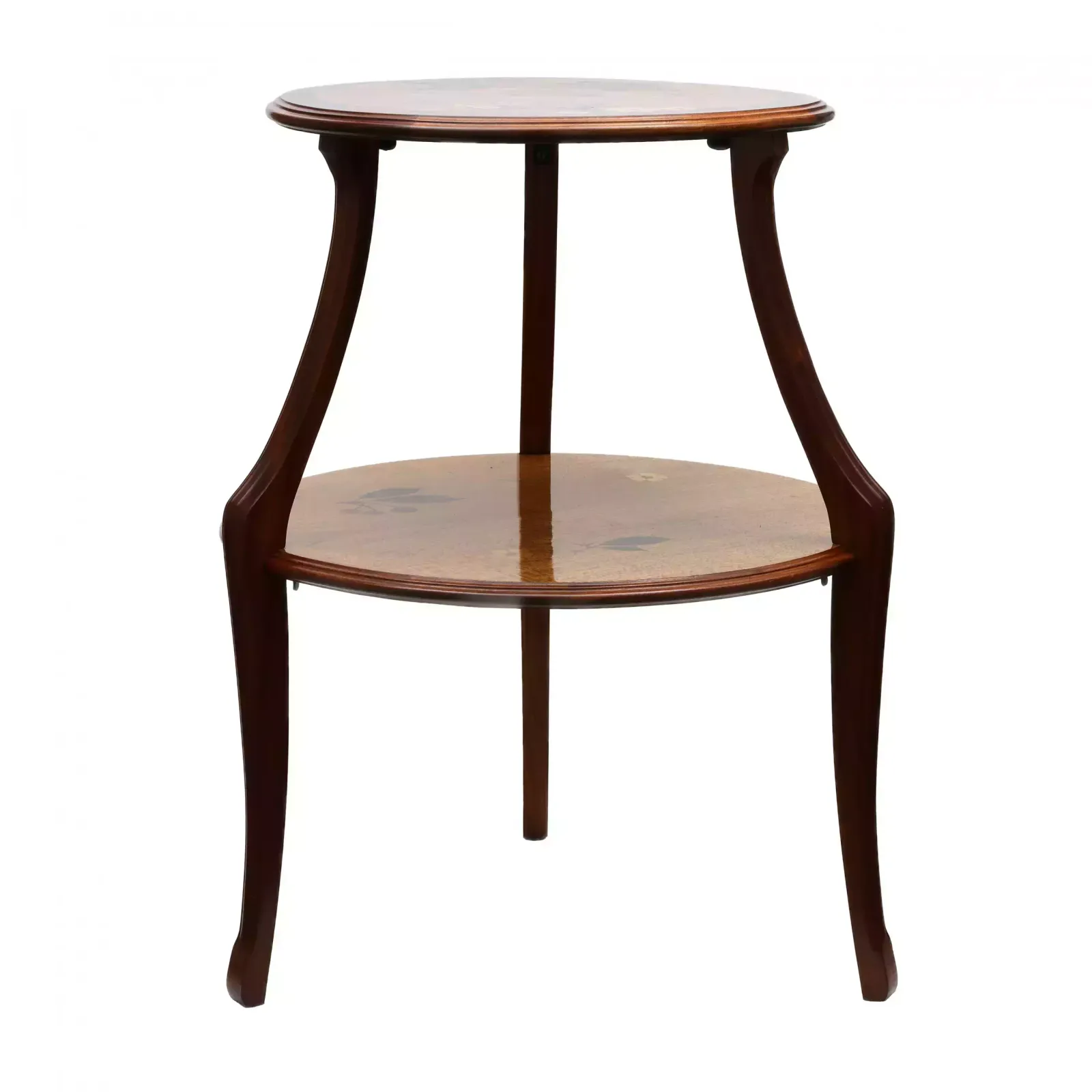 Art Nouveau Boudoir Table, Inlaid Wood. Louis Majorelle (1859 1926). photo vinterior