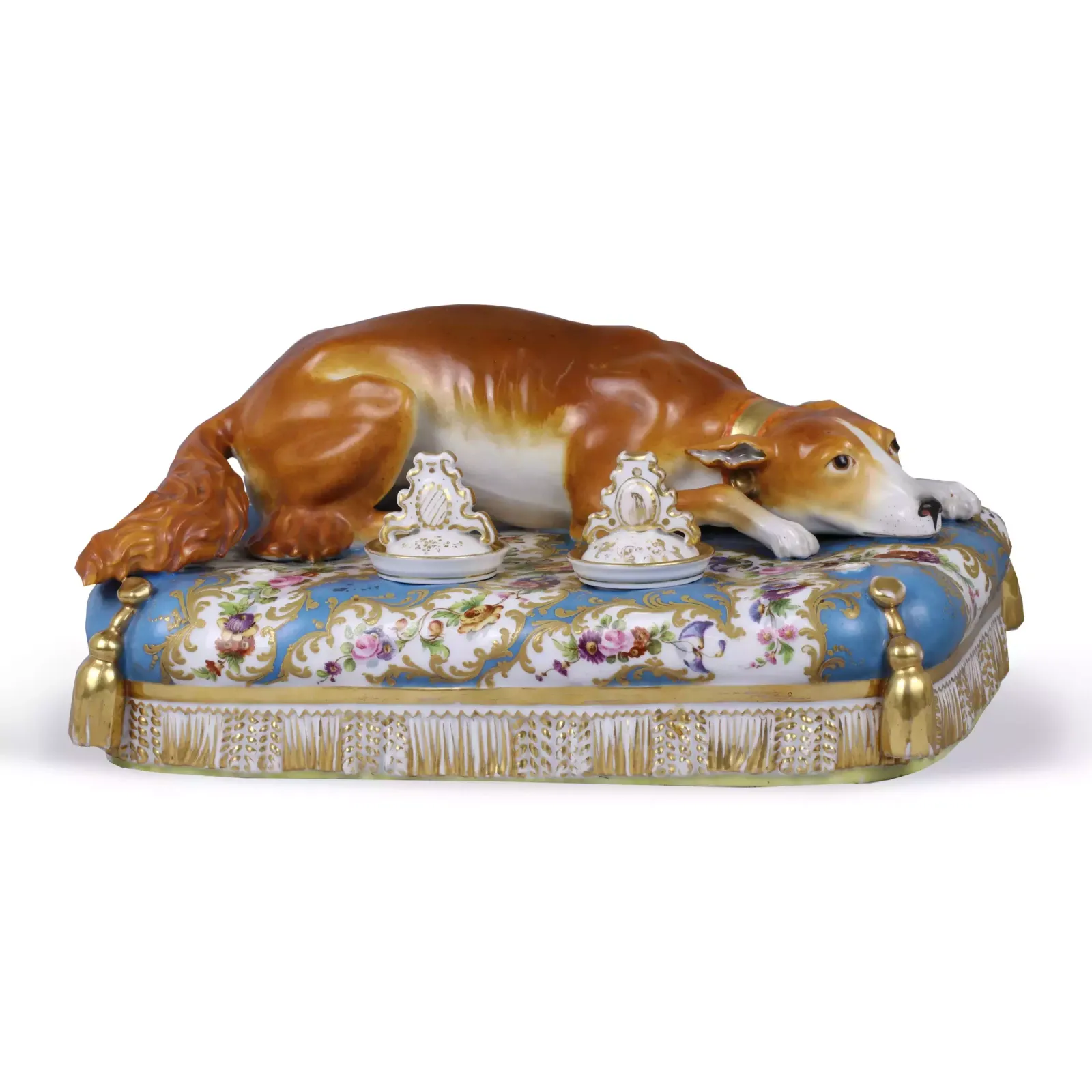 Inkwell Catherine II’s Beloved Dog Jacob Petit 1840 photo vinterior