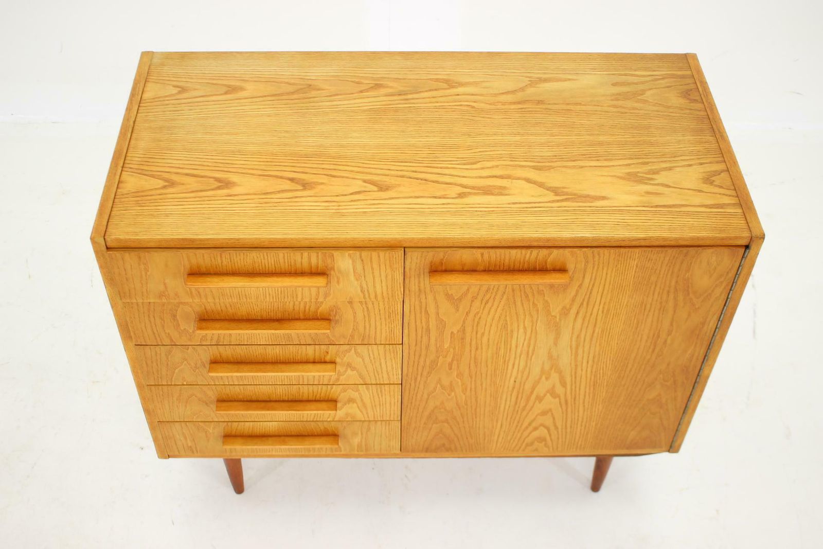 1970s Maple Cabinet Or Chest Of Drawers, Czechoslovakia photo for sale