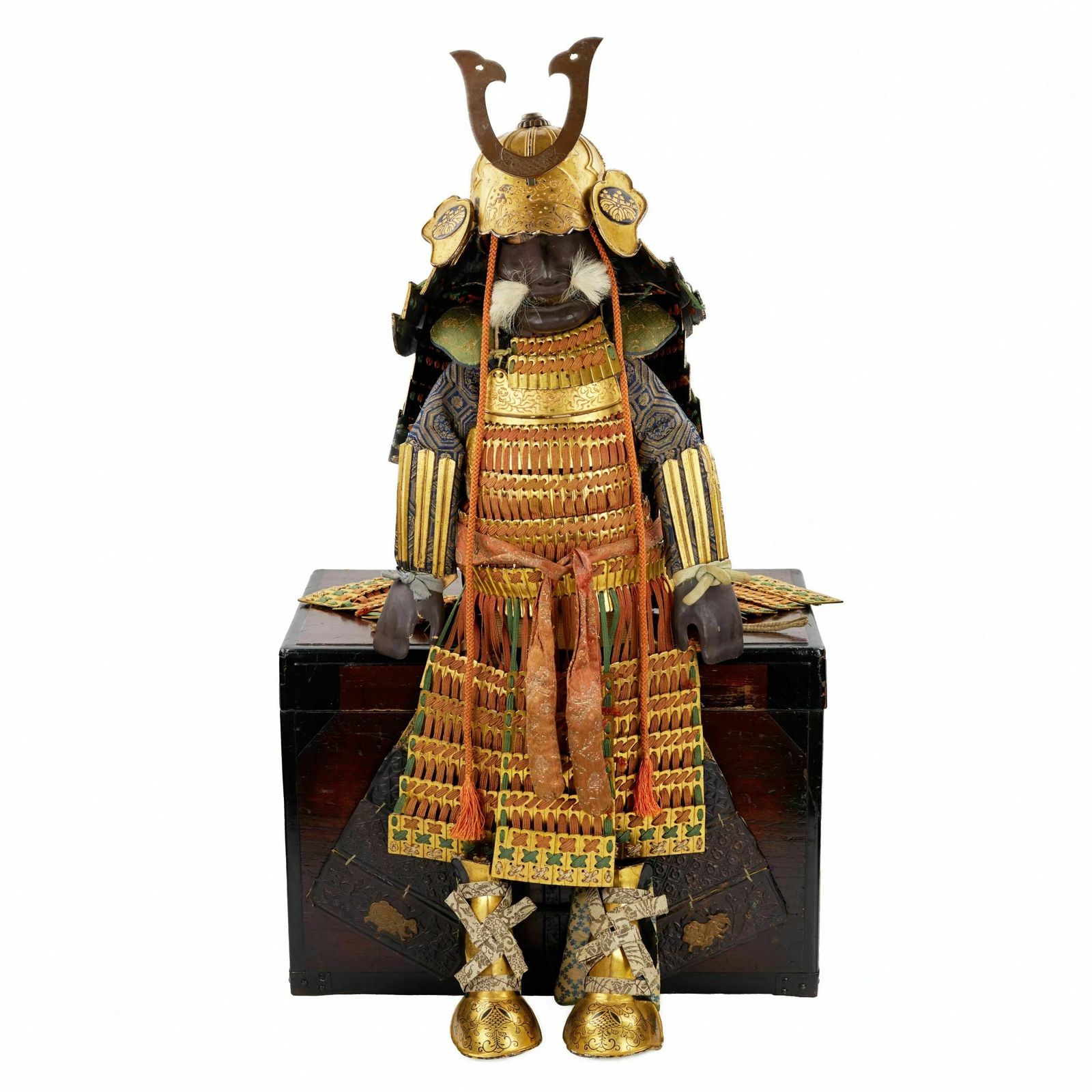 Model Of Japanese Armor Yoroi. Periodo Meiji (1868 1912)