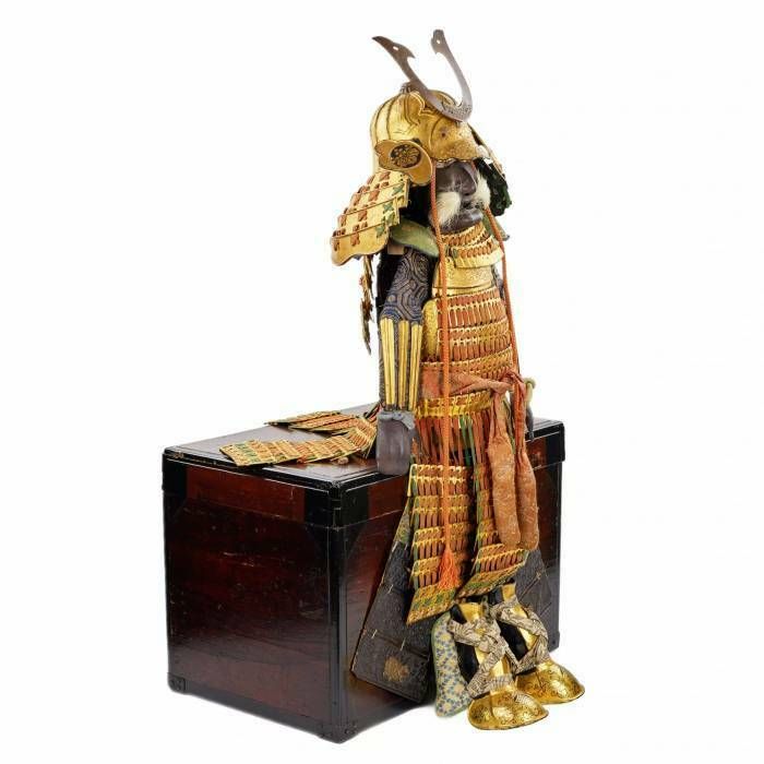 Model Of Japanese Armor Yoroi. Periodo Meiji (1868 1912) photo vinterior