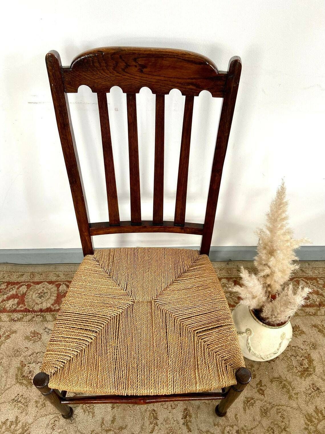 Antique Victorian Childs Chair / Made In England / 19th Century photo for sale